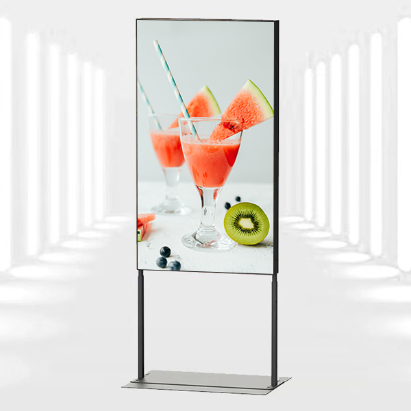 32"3000nits+700nits Factory price Double sided digital signage Double sided window display