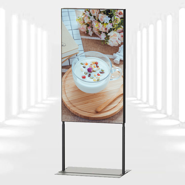 43"3000nits+700nnits Good performance sunlight readable Floor Window Digital Advertising Facing Screen