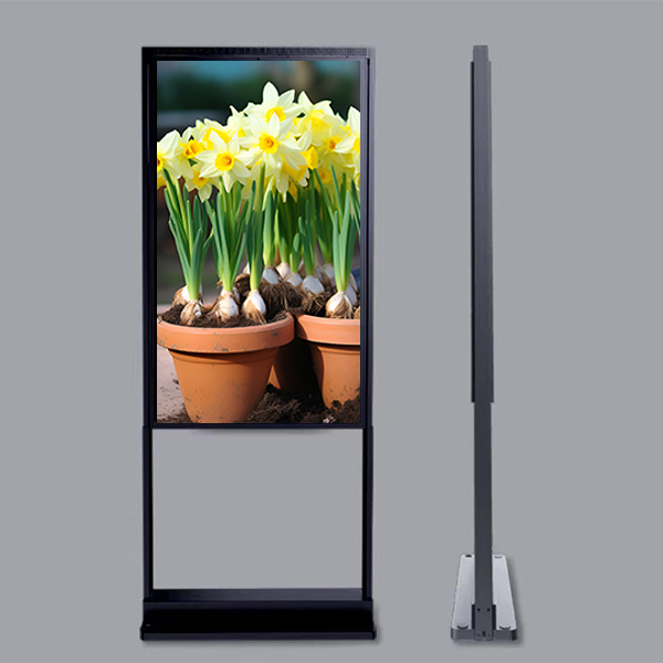 43"3000nits+700nnits Good performance sunlight readable Floor Window Digital Advertising Facing Screen