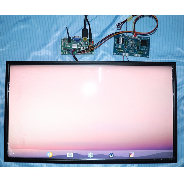 23.8"Manufacturer ELED slim design screen glass panel lCD panel project