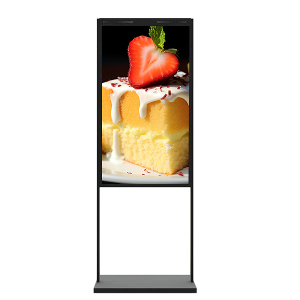 32"3000nits+700nits Factory price Double sided digital signage Double sided window display