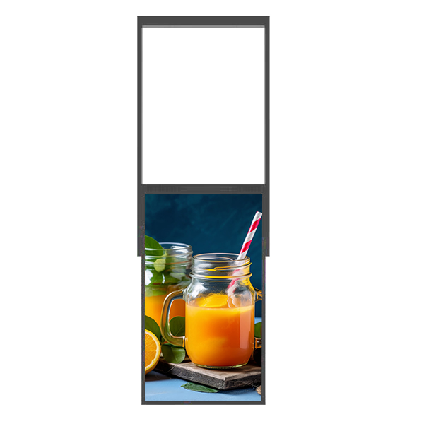 49"NO MOQ High temperature resistant double sided digital signage