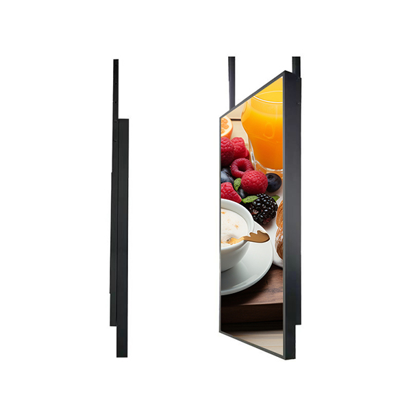 75"NO MOQ Digital signage window Glass window transparent lcd display
