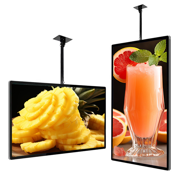 43"NO MOQ Digital menu board restaurant slim bezel Drive thru menu board