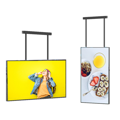 65"OEM Window Facing Screen High brightness Digital Window Displays