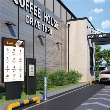 55"Manufacturer Slim and light design Digital billboard outdoor advertising