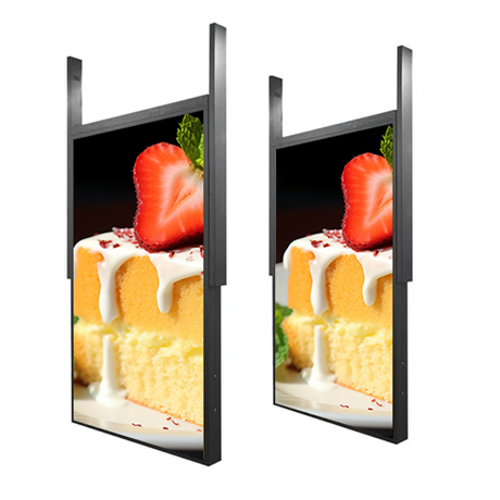 49"NO MOQ High temperature resistant double sided digital signage