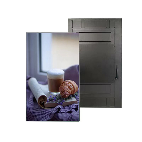 55"Factory price sunlight readable digital menu board restaurant slim bezel advertising screen