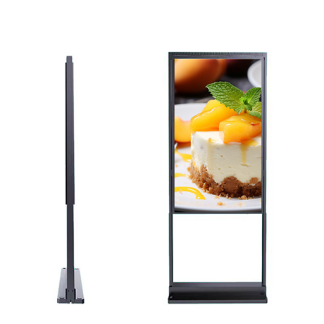 55"Good price Good performance Narrow Bezel Design Window advertising display